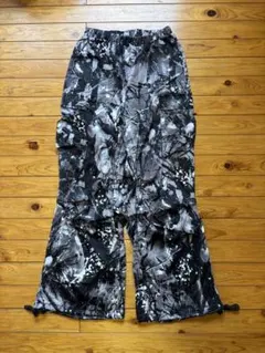 カモフラージュ柄 ワークパンツ