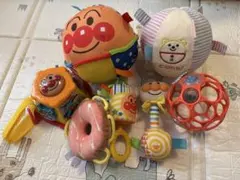 ベビーおもちゃまとめ売り 0〜1歳おもちゃ　玩具　アンパンマン他