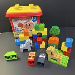 アンパンマン　ブロックラボ　はじめてのブロックバケツ