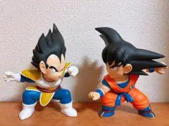 ドラゴンボール DX組立式 ソフビ フィギュア 孫悟空 ベジータ