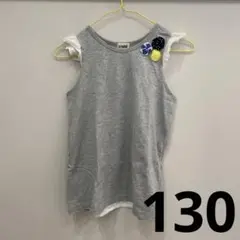 t/mini ノースリーブカットソー 130cmのサムネイル