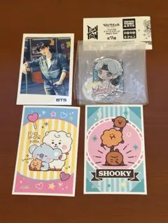 BTS シュガ　SUGA アクスタ　デコステッカー　カード他　おまけ付き
