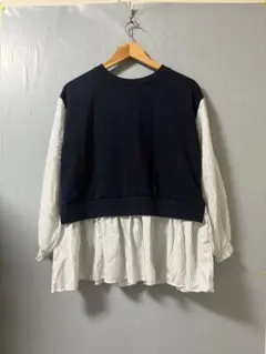 GLACIER フェイクレイヤードチュニック