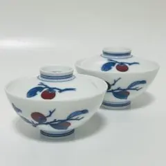 和食器 蓋つき煮物椀 11客セット 染付 笹文様 - メルカリ