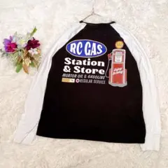 【RODEO CROWNS/ロデオクラウンズ】ロンT (M)バックプリント