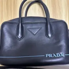 PRADA レザー ハンドバッグ 黒