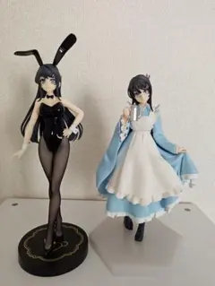 青ブタ 桜島麻衣 プライズフィギュア 2点セット 箱無し