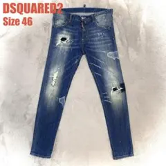 DSQUARED2 デニムパンツ ダメージ加工 SAILOR 46 - メルカリ