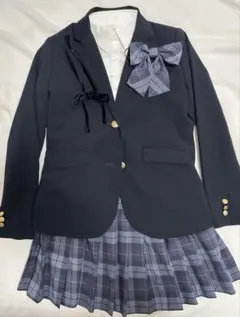 GLOBAL WORK セレモニーブレザースカートシャツ150リボン 5点セット