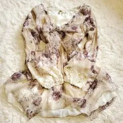 2点セット 花柄 チュニック トップス フェアリーグランジ 森ガール 姫カジ