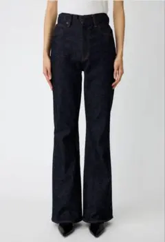 MOUSSY MVS FLARE デニム 26インチ ワンウォッシュ - メルカリ