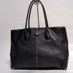 極美品✨トッズ トートバッグ 肩掛け A4◎ 大容量 ビジネス オール