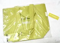 【おまけつき】新品未使用 I'm aespa ? トートバッグ ライムグリーンのサムネイル