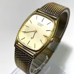 ff494 CITIZEN(シチズン) t4-g02778 ゴールド レクタン - メルカリ