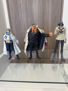 ONE PIECE フィギュア 3体セット 海軍　正義 マリンフォード