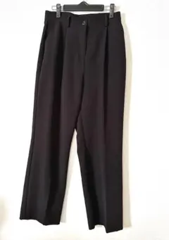 【超美品】クラシカルエルフ♡ シンプル　ストレートパンツ L ブラック