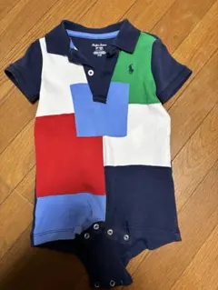 Ralph Lauren マルチカラー ロンパース 6M