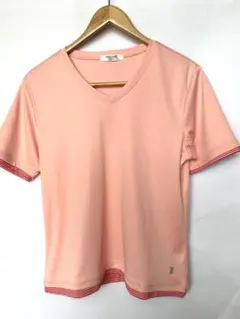 PERSON'S SPORTS 半袖 Tシャツ Vネック コーラルピンクのサムネイル
