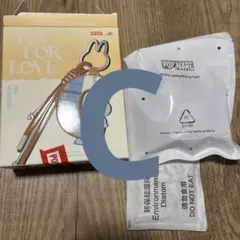 ラブブ PIN FOR LOVE アルファベット ペンダント C