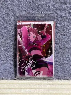 花海咲季 学マス ウエハース sr 学園アイドルマスター メタリックプラカード