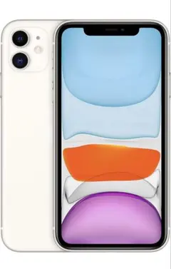 iPhone 11 64GB ホワイト 本体 (5)