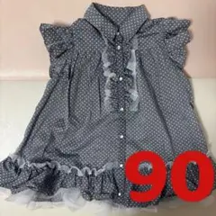 綿100 ノースリーブ　ワンピース