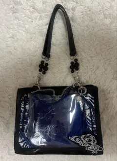 痛バッグ 黒 青