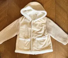 キッズ アウター モコモコ COMME CA ISM ニット