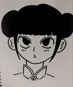 手描きイラスト オリジナル チャイニーズガール チャイナ服　女の子
