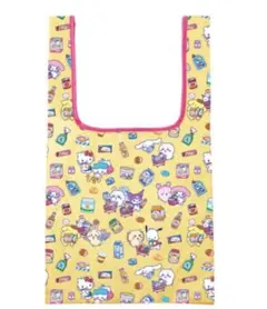 ちいかわ サンリオキャラクターズ エコバッグ 集合 総柄