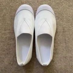 ホワイト 上靴 23.0cm