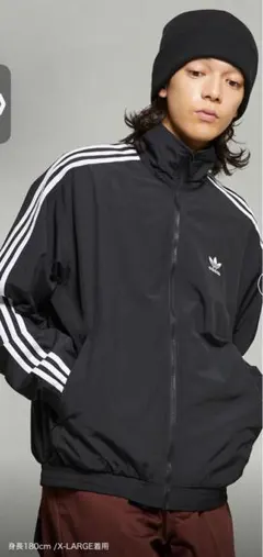 adidas アディカラー ウーブン ファイヤーバード トラックトップJL