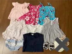 女の子　夏服　まとめ売り　80cm キッズ　子供服
