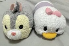 ディズニー ツムツム ぬいぐるみ 2点セット デイジー とんすけ