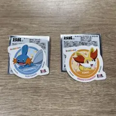 サーティワン ポケモン ステッカー フォッコ ミズゴロウ