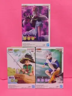HUNTER×HUNTER ゴン キルア ヒソカ フィギュア 3点セット 未開封
