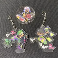 スプラトゥーン シール キーホルダー セット