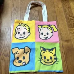 オサムグッズ トートバッグ 犬 猫 レトロ タピオカ 女の子 男の子 エコバッグのサムネイル