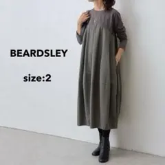 新品♥BEARDSLEY　マルワンピ　グレー 長袖 ワンピース　サイズ0 BEARDSLEY ワンピース 「2サイズ展開」マルワンピ : ZOZOTOWN