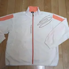 PARADISO ジップアップジャケット ホワイト/オレンジ