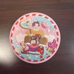 Disney Characters 刺繍缶バッジビスケット2 シュガーラッシュ