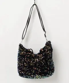 【美品】CURI BISCUI スパンコール トートバッグ ショルダー 2wayのサムネイル