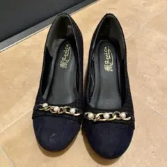 Realta ネイビーパンプス