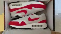 Nike Air Max 1 26.5cm ホワイト/レッド