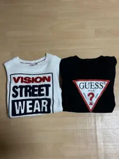 【セット販売】　vision street wear guess スウェット　M