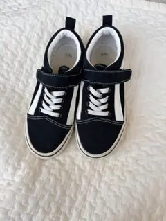 キッズ　スニーカー 19㎝　VANS風