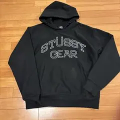 STUSSY GEAR パーカー ブラック Lサイズ