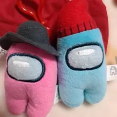 Among Us ぬいぐるみ マスコット 2体セット