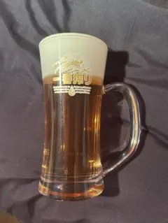 食品サンプル ビール 麒麟一番搾り ビアジョッキ 水滴付き Fake Beer