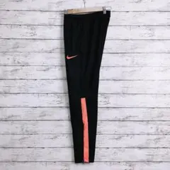 am5048 NIKE トレーニングパンツ黒 L オレンジライン ドライフィット